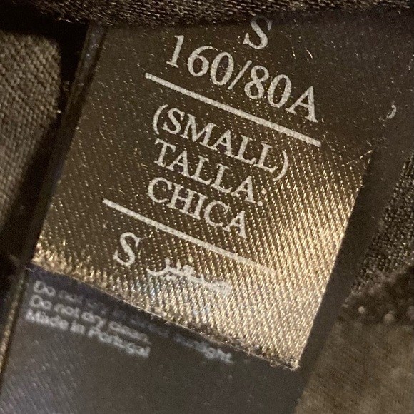 All Saints Daisy Vest Asymmetrical Tank Washed Black Size Small - Picture 11 of 13